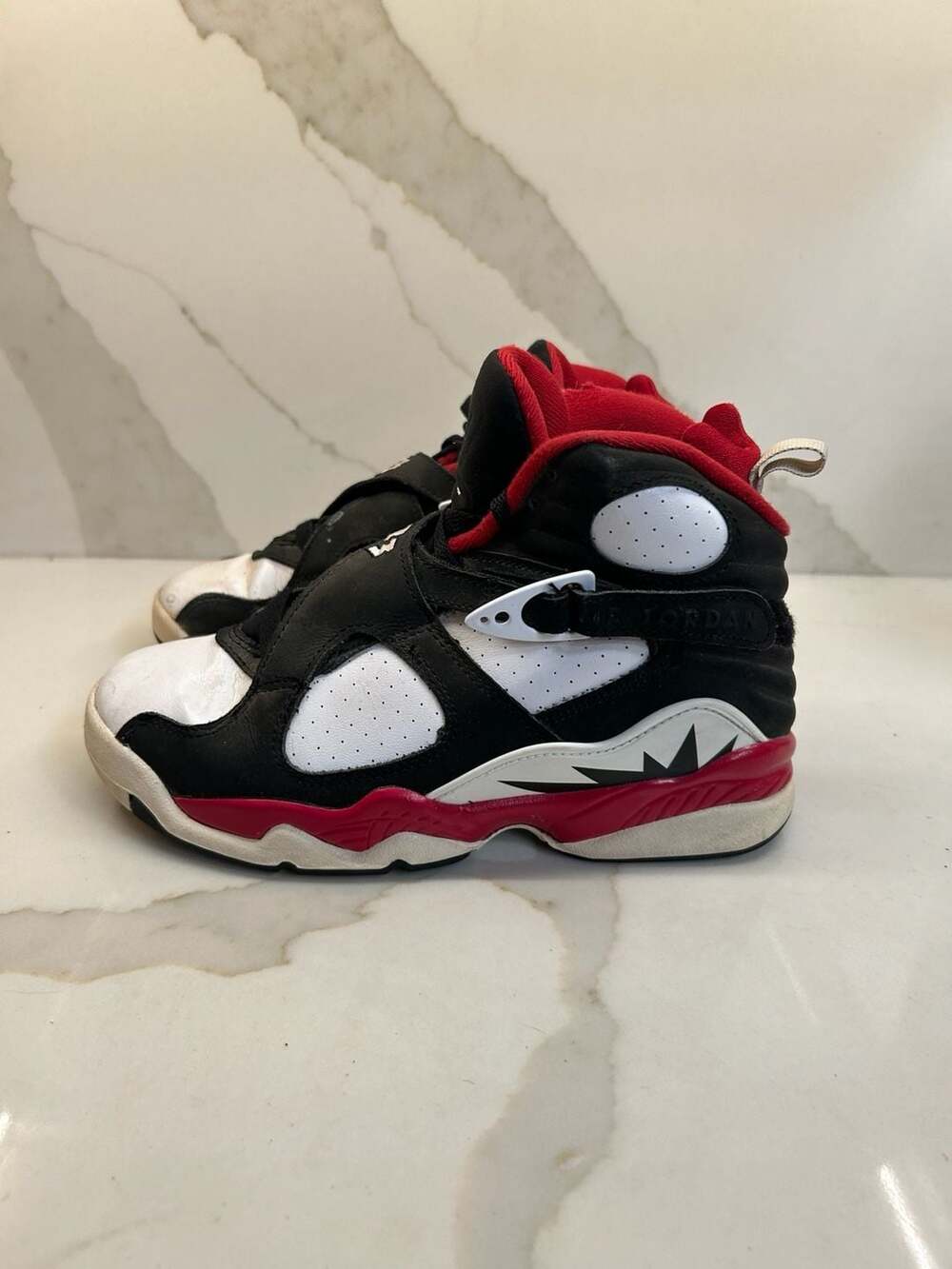 Nike Air Jordan 8 Retro GS 'Paprika' Black/White/Red DO8731-601 Sz 5